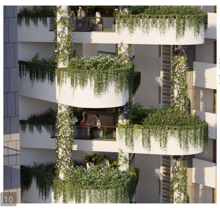 Exterior View, om-sree-skypark 3 Bedroom 1815 Sq.Ft. Apartment In Kompally Hyderabad 9335090