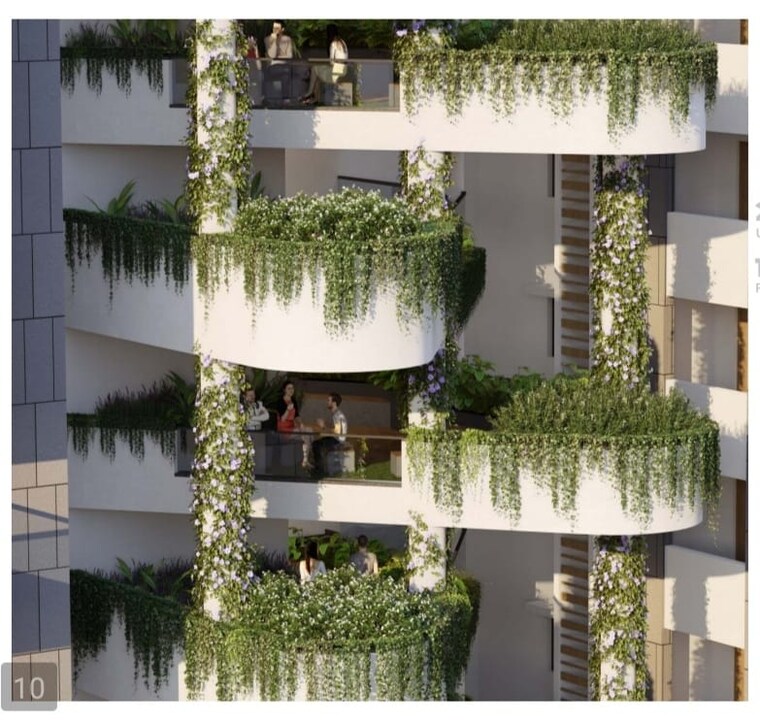 Exterior View, om-sree-skypark 3 Bedroom 1815 Sq.Ft. Apartment In Kompally Hyderabad 9335090