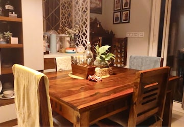 Dining area in 2 BHK Apartment at SJR Blue Waters, Off Sarjapur Road – for Sale