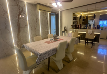 Team Area in 3 BHK Apartment at Jayabheri Whistling Court, Hi Tech City – for Rent