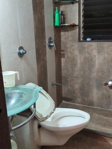 Bathroom in 2 BHK Apartment at Sonata Apartments, Malad West – for Rent