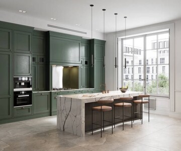 Kitchen in 4 BHK Apartment at Godrej Skyshore, Versova – for Sale