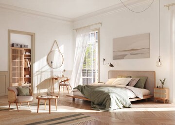 Bedroom in 4 BHK Apartment at Godrej Skyshore, Versova – for Sale