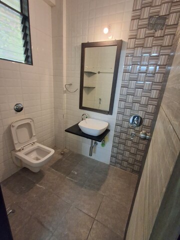 Bathroom in 1 BHK Apartment at Home Bhagyatara Society, Erandwane – for Rent
