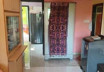 Living Room in 2 BHK Apartment at Lok Nisarg, Mulund West – for Sale