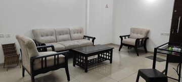 Living Room in 2 BHK Apartment at GR Maithri, Cambridge Layout – for Rent