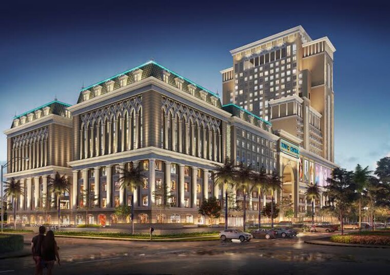 Exterior View, pks-town-central Commercial Office Space 532 Sq.Ft. In Sector 16b Greater Noida Greater Noida 9335301