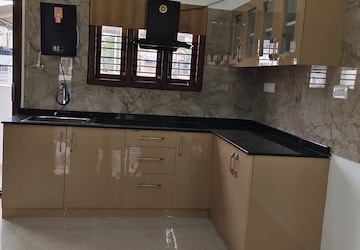 Kitchen in 2 BHK Builder Floor at Halasuru – for Rent
