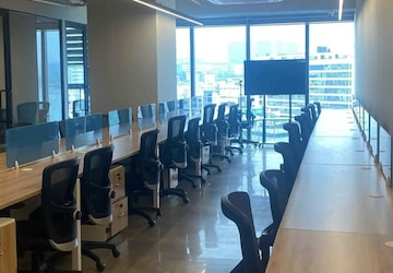 Team Area in  Office Space at Dosti Pinnacle, Wagle Industrial Estate – for Rent