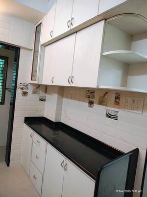 Kitchen in 3 BHK Apartment at Neha Heena Gaurav Jewels, Goregaon East – for Rent