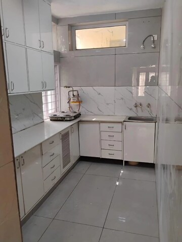 Kitchen in 4 BHK Builder Floor at New Friends Colony – for Rent