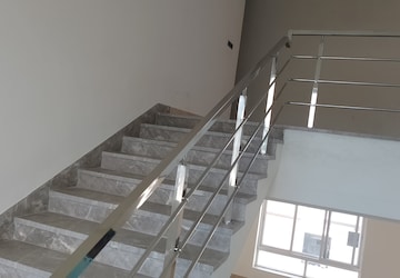 Staircase in 4 BHK Villa at Kollur – for Sale