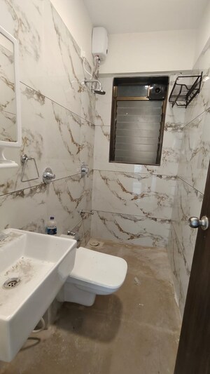 Bathroom in 3 BHK Apartment at Raj Kamal CHS Vile Parle, Vile Parle East – for Rent