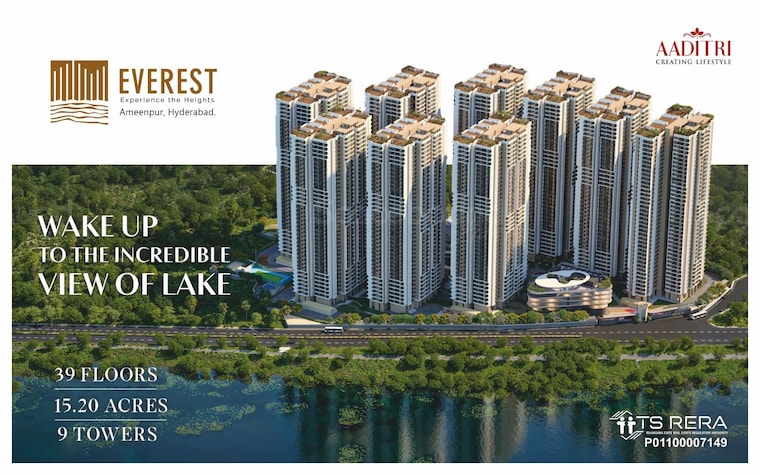 Exterior View, gachibowli 2 Bedroom 1130 Sq.Ft. Apartment In Gachibowli Hyderabad 9335893