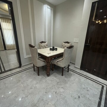 Dining area in 3 BHK Apartment at Patiala Road – for Sale