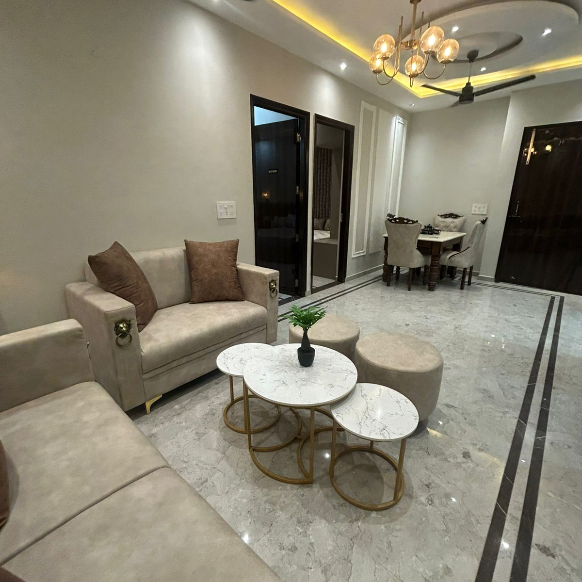 3 BHK + Servant Room Apartment For Sale in Patiala Road