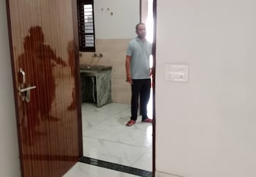 Bathroom in 2 BHK Builder Floor at Model Town – for Rent