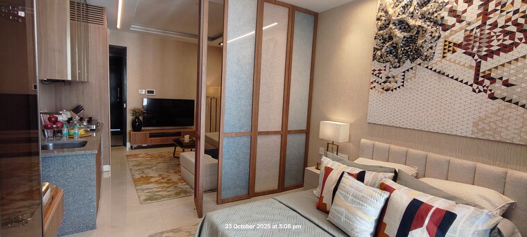 Bedroom, piramal-revanta Studio 310 Sq.Ft. Apartment In Mulund West Mumbai 9336006