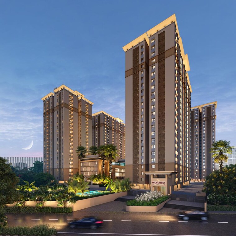 Exterior View, pacifica-hillcrest-phase-2 2 Bedroom 940 Sq.Ft. Apartment In Gachibowli Hyderabad 9336017