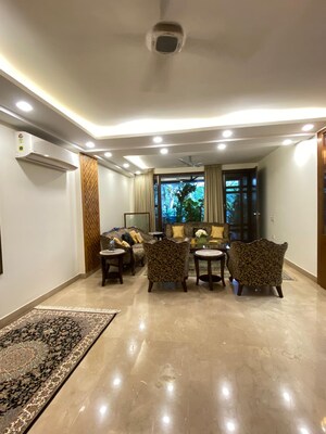 Living Room in 4 BHK Builder Floor at Palam Vihar Residents Association, Palam Vihar – for Rent