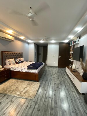 Living Room in 4 BHK Builder Floor at Palam Vihar Residents Association, Palam Vihar – for Rent