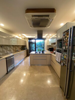 Kitchen in 4 BHK Builder Floor at Palam Vihar Residents Association, Palam Vihar – for Rent