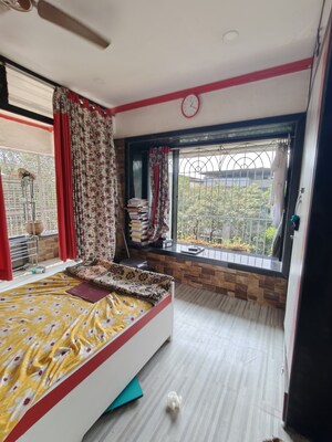 Bedroom in 2 BHK Apartment at Vrindavan Society Thane West, Vrindavan Society – for Sale