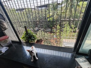 Balcony in 2 BHK Apartment at Vrindavan Society Thane West, Vrindavan Society – for Sale