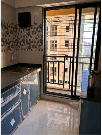 Balcony in 1 BHK Apartment at Raunak Unnathi Woods Phase 7 A And B, Ghodbunder Road – for Sale