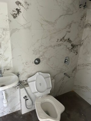 Attached Bathroom in 2 BHK Apartment at Oxford Navrang Crystal, Goregaon West – for Rent