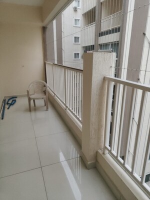 Balcony in 3 BHK Apartment at Kinetic Palazzo, Nallagandla – for Rent