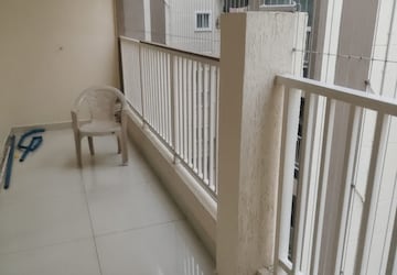 Balcony in 3 BHK Apartment at Kinetic Palazzo, Nallagandla – for Rent