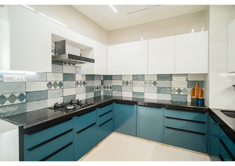 Kitchen, romell-aether 3 Bedroom 997 Sq.Ft. Apartment In Goregaon East Mumbai 9336087