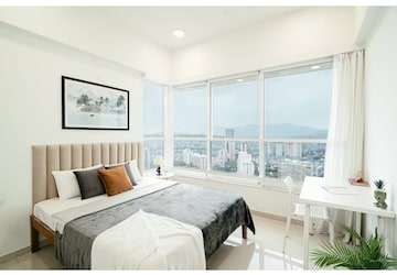 Bedroom in 3 BHK Apartment at Romell Aether, Goregaon East – for Sale