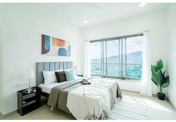 Bedroom in 3 BHK Apartment at Romell Aether, Goregaon East – for Sale