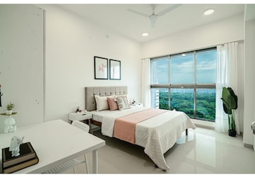 Bedroom in 3 BHK Apartment at Romell Aether, Goregaon East – for Sale