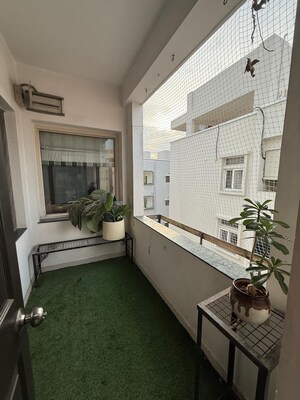 Balcony in 3 BHK Apartment at Alekhya Jasmine, Madhapur – for Sale