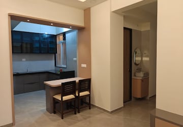 Living Room in 3 BHK Apartment at Gami Asters, Ghansoli – for Rent
