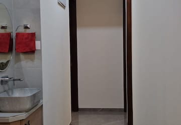 Bathroom in 3 BHK Apartment at Gami Asters, Ghansoli – for Rent