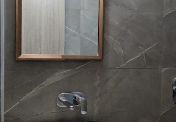 Bathroom in 3 BHK Apartment at Gami Asters, Ghansoli – for Rent