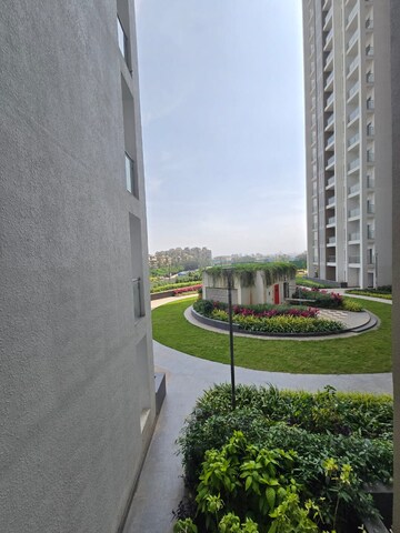 Balcony in 2 BHK Apartment at Runwal The Central Park, Chinchwad – for Rent