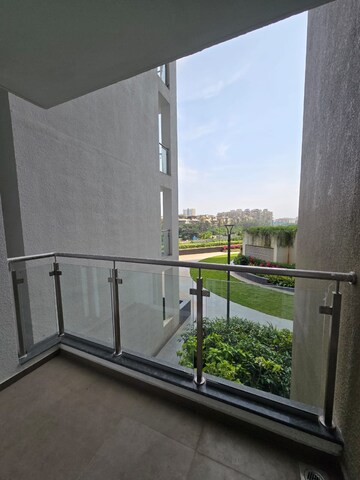 Balcony in 2 BHK Apartment at Runwal The Central Park, Chinchwad – for Rent