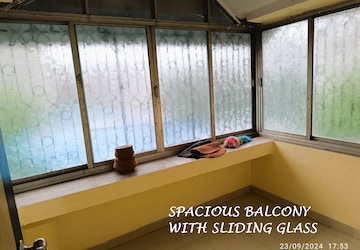 Balcony in 2 BHK Apartment at Jatayu CHSL, Mira Road East – for Rent