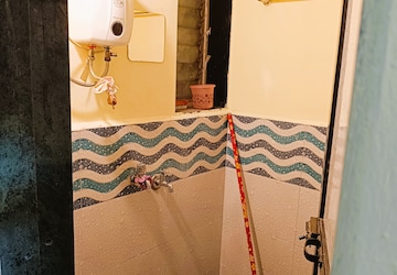 Bathroom in 2 BHK Apartment at Jatayu CHSL, Mira Road East – for Rent