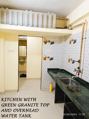 Kitchen in 2 BHK Apartment at Jatayu CHSL, Mira Road East – for Rent