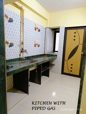 Kitchen in 2 BHK Apartment at Jatayu CHSL, Mira Road East – for Rent