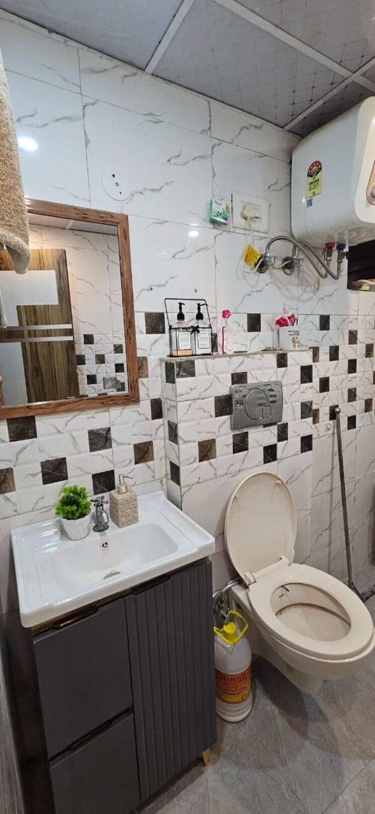 Attached Bathroom, nilaya-greens 2.5 Bedroom 1055 Sq.Ft. Apartment In Raj Nagar Extension Ghaziabad 9336222