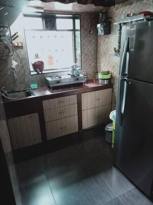 Kitchen in 1 RK Apartment at Santacruz Mansion, Santacruz East – for Rent