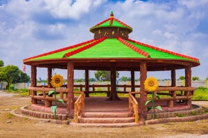  Plot – Exterior View View at Chelluru - for Sale