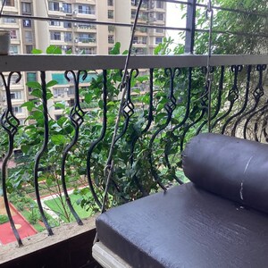 Balcony in 3 BHK Apartment at Lokhandwala Green Acres, Lokhandwala Complex – for Rent